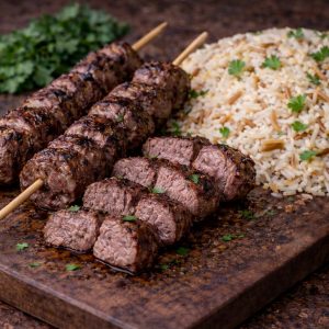 Brochettes d'agneau